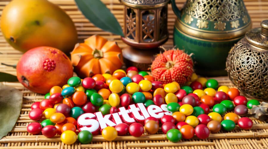 kẹo trái cây skittles