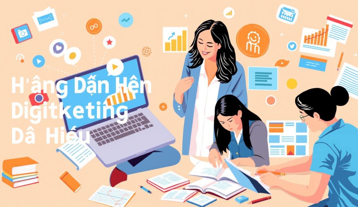 học digital marketing bắt đầu từ đâu