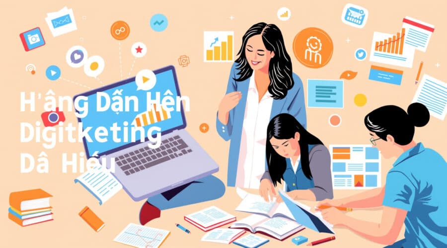 học digital marketing bắt đầu từ đâu