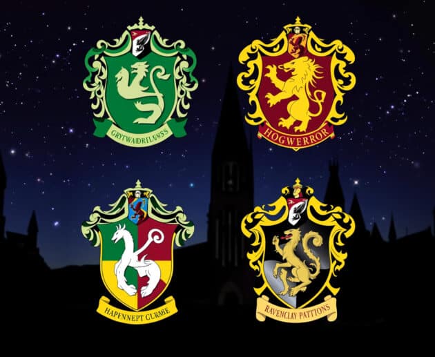 12 chòm sao thuộc nhà nào trong harry potter