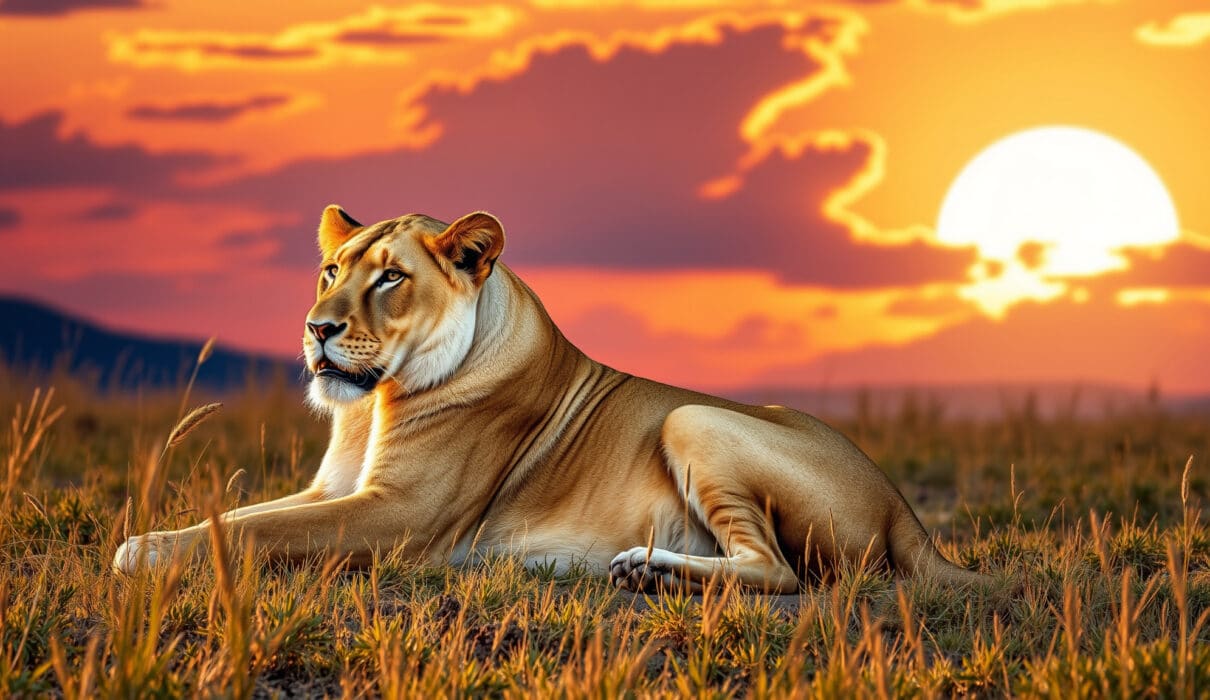 sư tử nữ lớp học mật ngữ