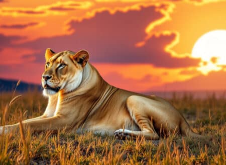 sư tử nữ lớp học mật ngữ